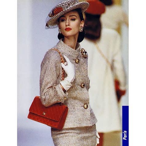 chanel inspired skirt suit|vintage lady in Chanel suits.